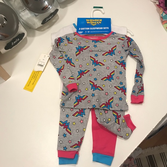COPY - Wonder Woman Super Hero pajama set 18MO - Picture 2 of 3